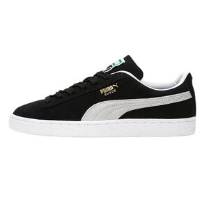 Puma Suede Classic XXI Women's Sneakers Black Suede Leather Low Top Size 7.5